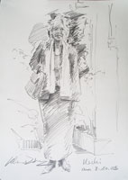 051008 Uschi, Bleistift